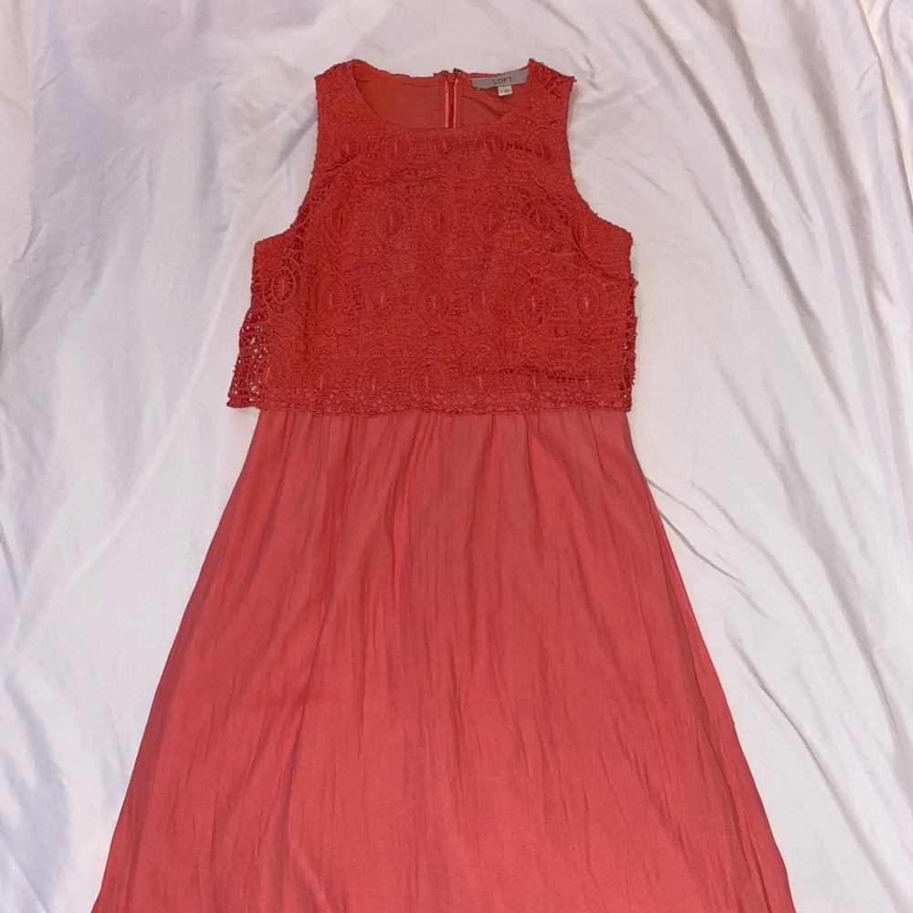 Brand new pink Loft dress